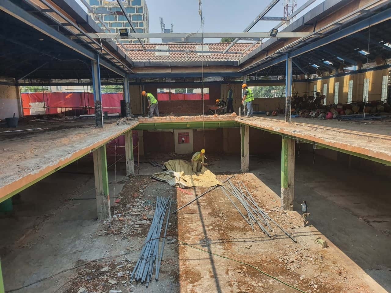 Thi công tháo dỡ Thanh lý Nhà Xưởng công nghiệp
